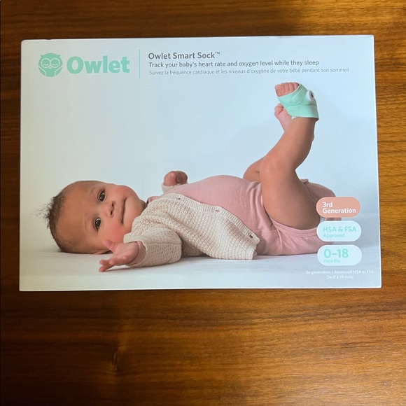 Owlet Dream Sock Generation 3 New - Picture 5 of 5